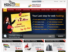 Tablet Screenshot of hostome.com